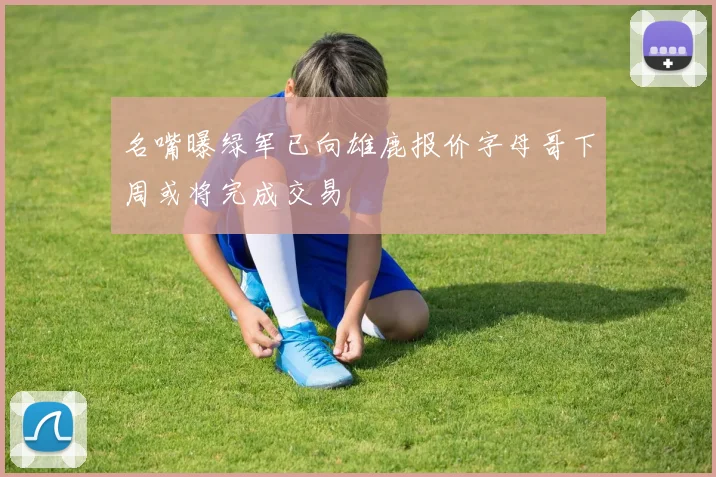 名嘴曝绿军已向雄鹿报价字母哥下周或将完成交易